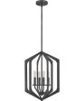 Vanguard 4-light Pendant Old Black Finish Discount