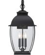 Bain Large 3-light Outdoor Wall Light Mystic Black Online Hot Sale