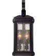 Trumbull Medium 2-light Outdoor Wall Light Mystic Black For Sale