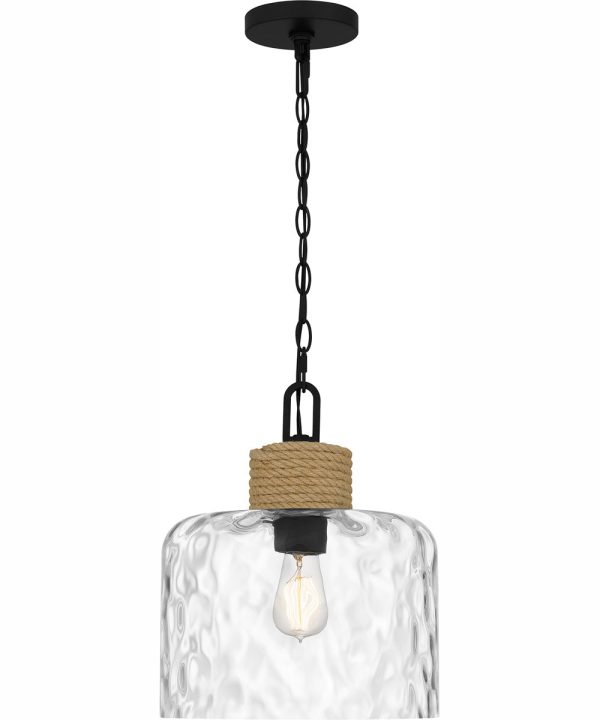 Baltic 1-light Mini Pendant Matte Black Online now