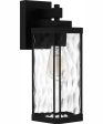 Balchier Small 1-light Outdoor Wall Light Matte Black Hot on Sale