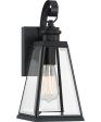 Paxton Small 1-light Outdoor Wall Light Matte Black Online Hot Sale