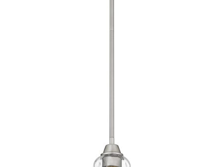 Acacia Small 1-light Mini Pendant Brushed Nickel Cheap