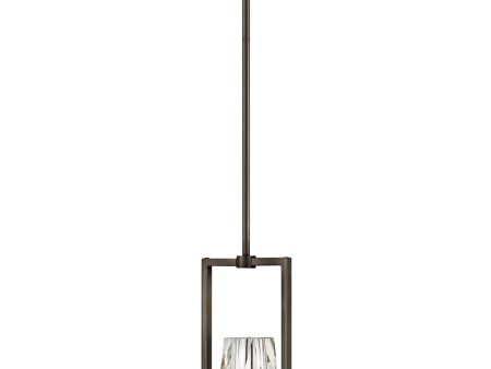 Ana 1-Light Small Pendant in Black Oxide on Sale