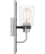 Axel Small 1-light Wall Sconce Brushed Nickel For Discount