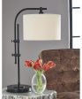 Baronvale Metal Accent Lamp (1 CN) Black on Sale