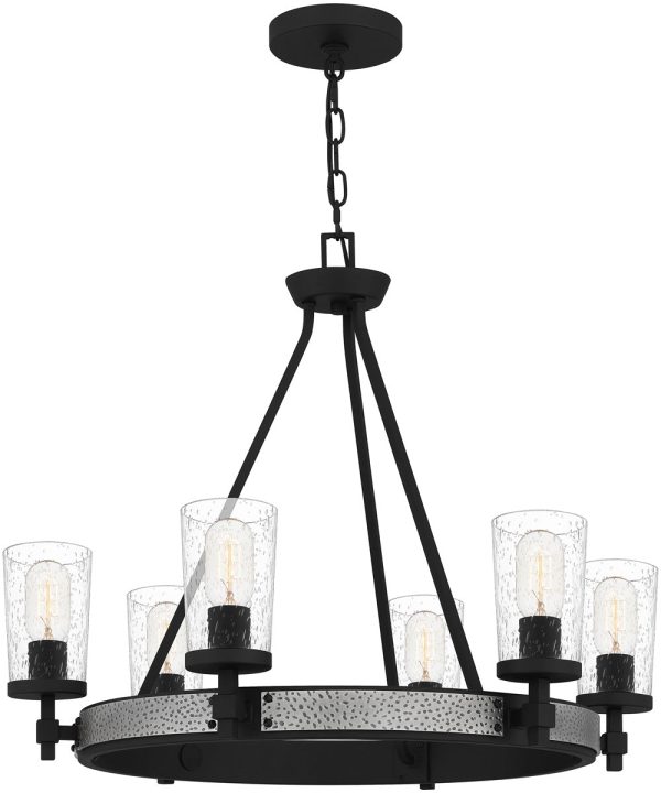 Alpine 6-light Chandelier Earth Black Online Hot Sale