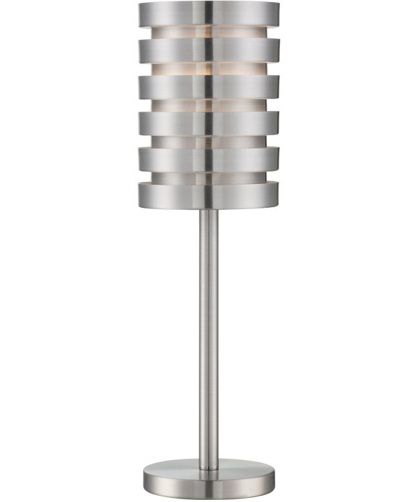 Tendrill II 1-Light Metal Table Lamp Aluminum For Discount