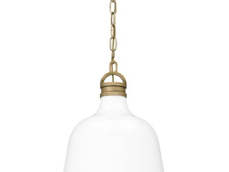 Adlington Small 1-light Mini Pendant Weathered Brass Online now