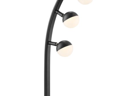 Torshon 3-Light Led 3-Light Table Lamp Matt Black Acrylic Hot on Sale