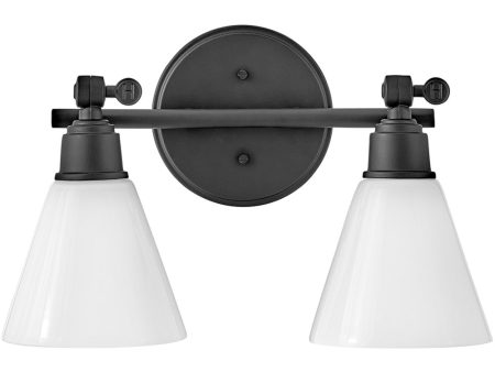 Arti 2-Light Two Light Vanity in Black Online