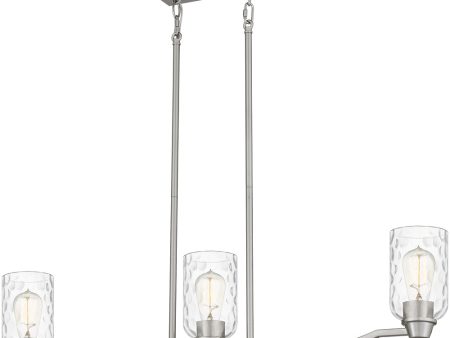 Acacia 3-light Island Light Brushed Nickel Supply