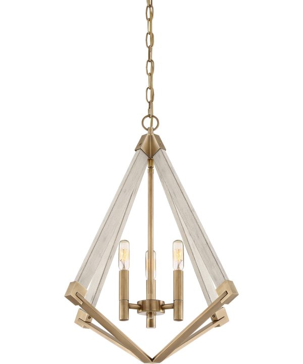 Viewpoint 3-light Pendant Weathered Brass Hot on Sale