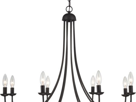 Mirren 8-light Chandelier Imperial Bronze Hot on Sale