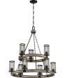 McCrady 9-light Chandelier Matte Black Online Sale