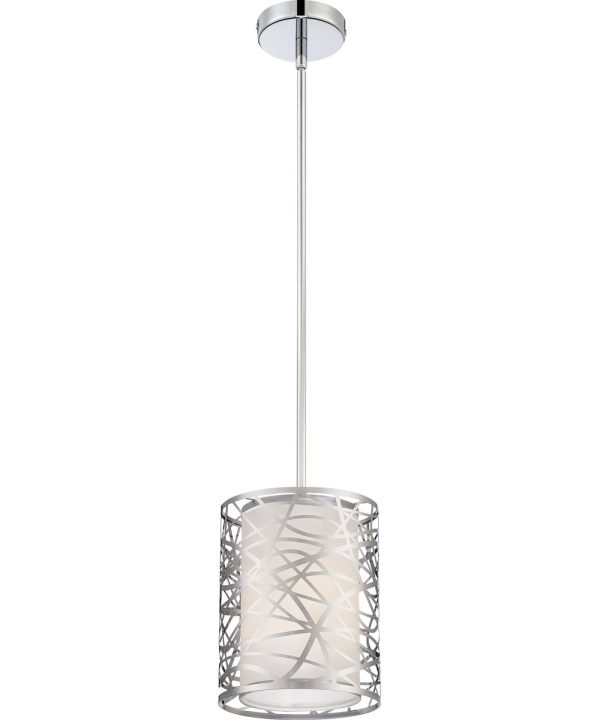 Abode Small 1-light Mini Pendant Polished Chrome Discount