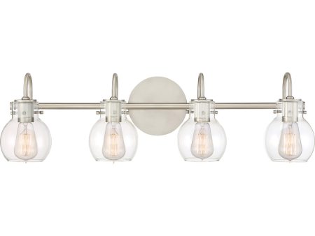 Andrews Extra Large 4-light Bath Light Antique Nickel Online now