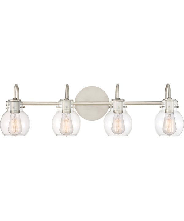 Andrews Extra Large 4-light Bath Light Antique Nickel Online now