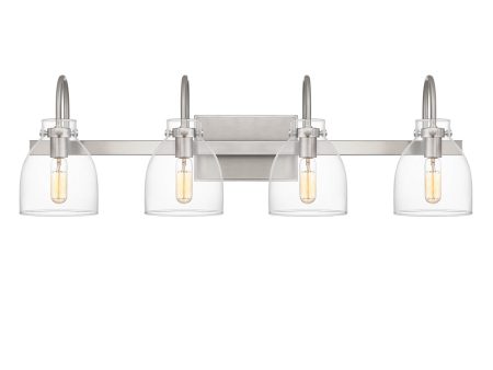 Atmore Extra Large 4-light Bath Light Brushed Nickel Sale