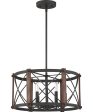 Baron 6-light Pendant Marcado Black Hot on Sale