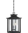 Wakefield Large 3-light Outdoor Pendant Light  Coastal Armour Earth Black For Cheap