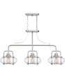 Trilogy 3-light Island Light Brushed Nickel Discount