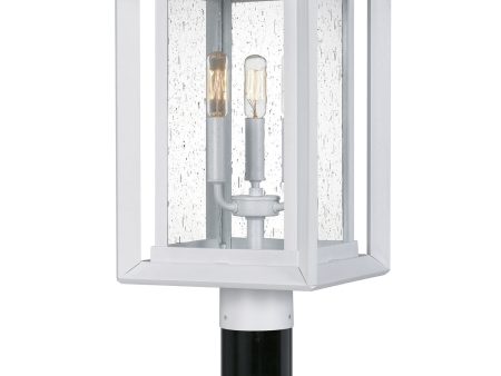 Wakefield 3-light Outdoor Post Light  Coastal Armour White Lustre Sale