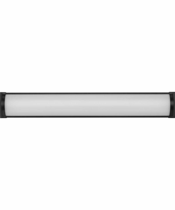 Barril 32 in. Large Modern Integrated LED Linear Vanity Light Matte Black on Sale