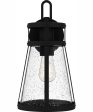 Barber Medium 1-light Outdoor Wall Light Coastal Armour Aluminum Matte Black Hot on Sale