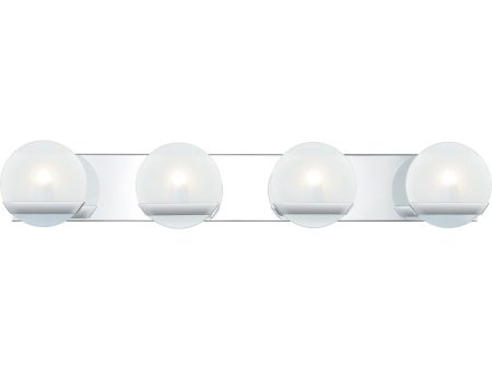 Tyleigh Extra Large 4-light Bath Light Polished Chrome Online