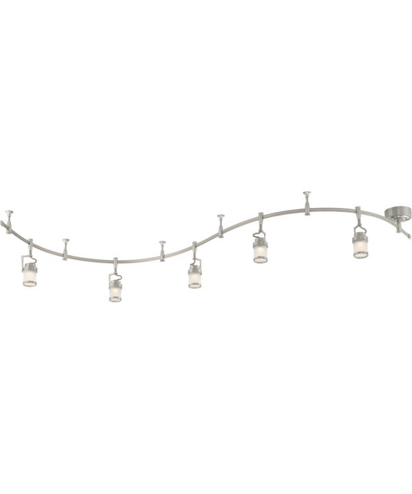 Theater  Track Light Brushed Nickel Online now