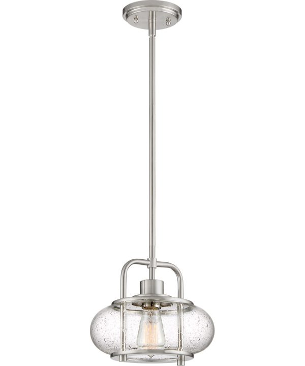 Trilogy Small 1-light Mini Pendant Brushed Nickel Sale