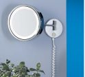 8 H x 18 W H2O LED Bathroom Mirror Chrome Discount