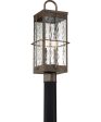 Ward Large 2-light Outdoor Post Light Gilded Bronze Online now