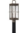 Ward Large 2-light Outdoor Post Light Gilded Bronze Online now