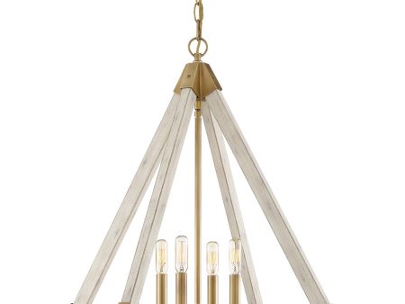 Viewpoint 4-light Pendant Weathered Brass Discount