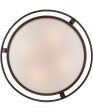 Ashland Extra Large 4-light Semi Flush Mount Western Bronze Online