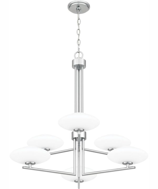 Quoizel Chandelier 6-light Chandelier Polished Chrome For Discount