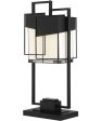 Tellason 1-Light Table Lamp Matt Black Arteglasse Shade For Discount