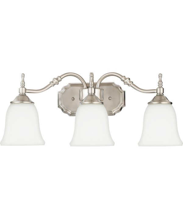 Tritan Large 3-light Bath Light Brushed Nickel For Cheap