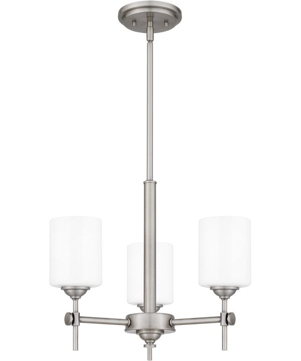 Aria 3-light Pendant Antique Polished Nickel on Sale