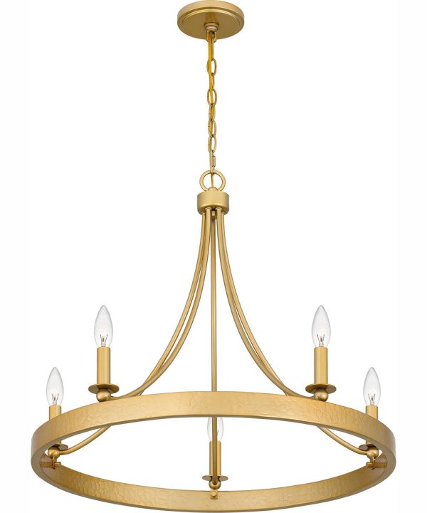 Aspyn 5-light Chandelier Light Gold Online