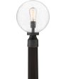 Barre Large 1-light Outdoor Post Light  Coastal Armour Aluminum Grey Ash Cheap