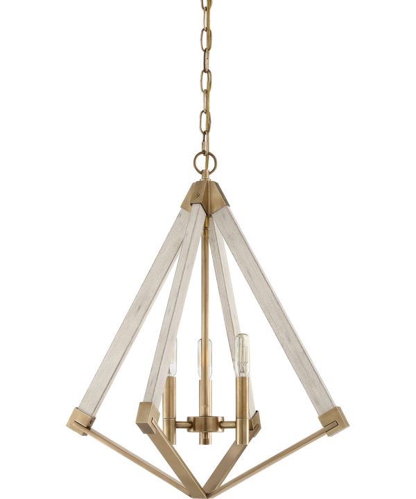 Viewpoint 3-light Pendant Weathered Brass Hot on Sale