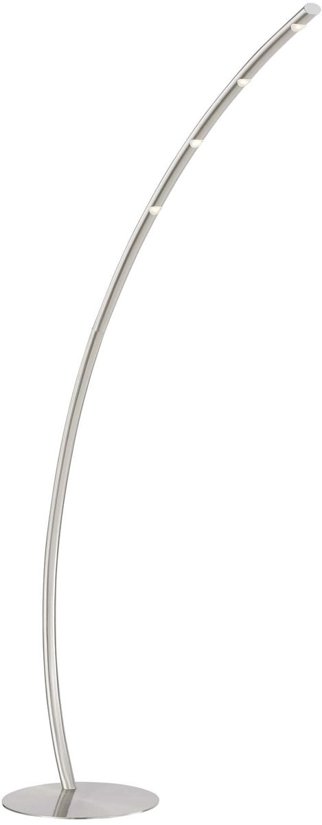 66 H Columbus LED Floor Lamp  Nickel-Matte Supply