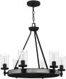 Alpine 6-light Chandelier Earth Black Online Hot Sale