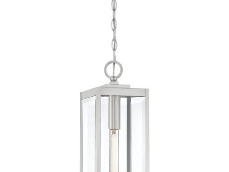 Westover Large 1-light Outdoor Pendant Light Stainless Steel Online now