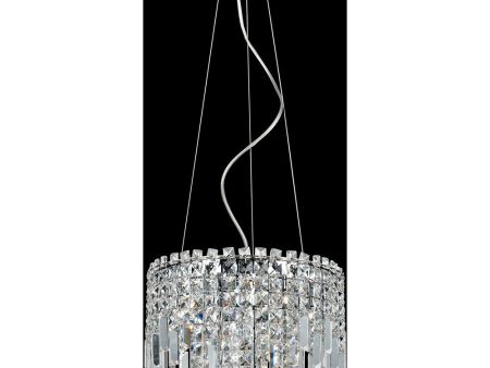 Helanie 6-Light Chandeliers Chrome Crystals Discount