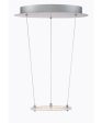 Zenith LED Pendant Silver   Chrome For Cheap