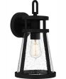 Barber Medium 1-light Outdoor Wall Light Coastal Armour Aluminum Matte Black Hot on Sale